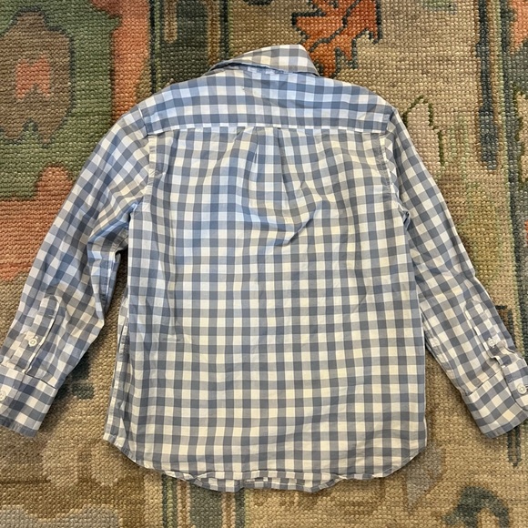Crewcuts Blue Checkered Shirt - Picture 3 of 3